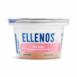 pink guava front of cup