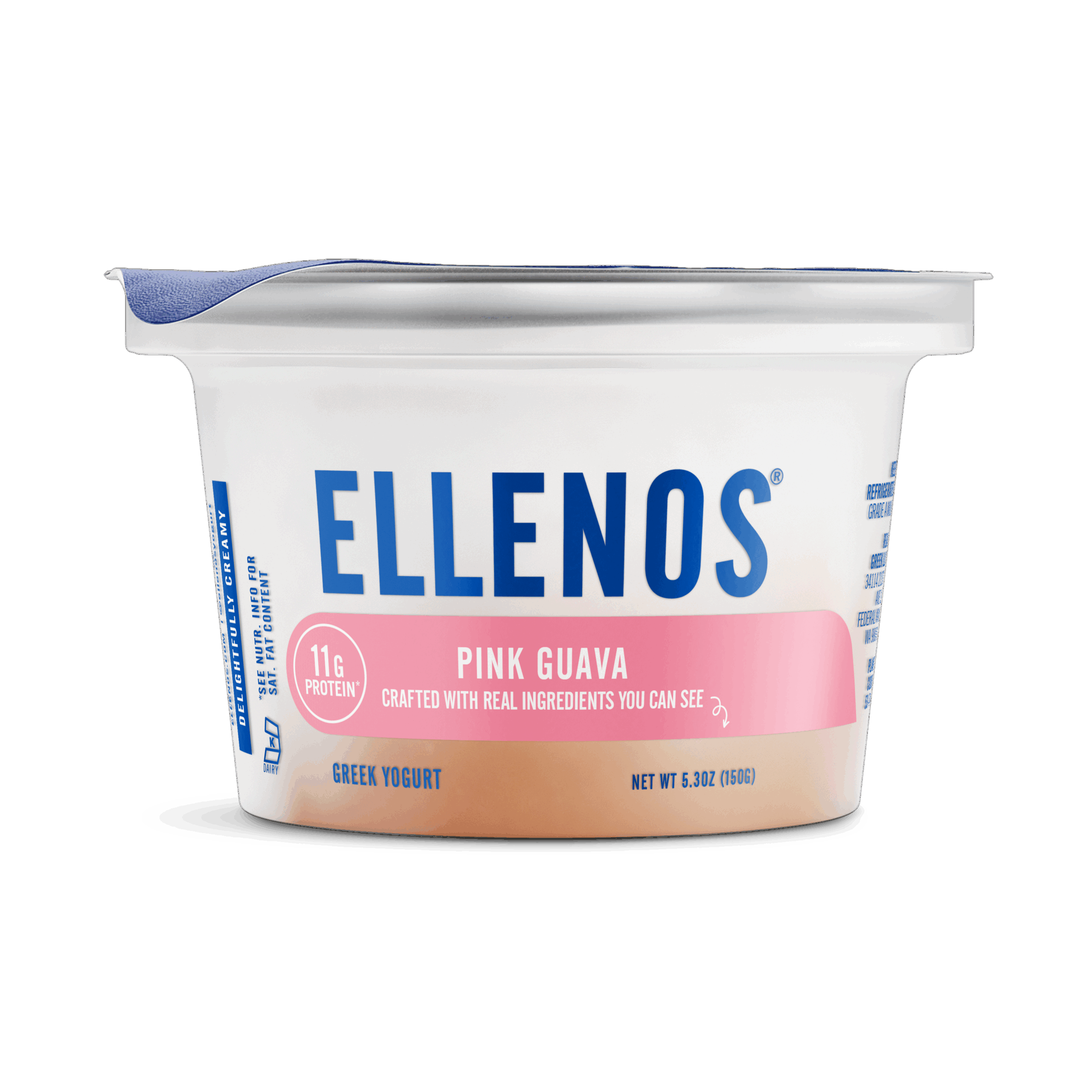 pink guava front of cup