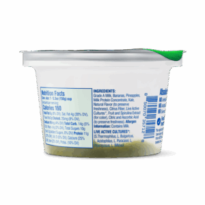 Green Smoothie BOP Green Smoothie back of cup