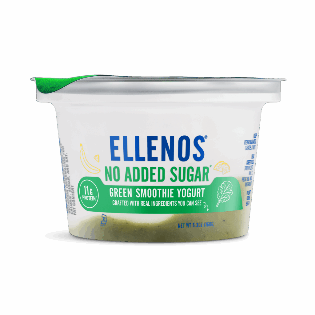 Green Smoothie front of cup